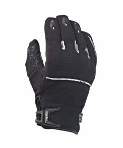IXON RS DRY 2 MS M/SEASON TEXT GLV BLK/WHT - Motorcycle Glove - Ixon