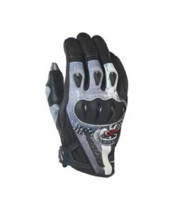 Summer Gloves Ixon Leather Rs Vx HP Print Vintage