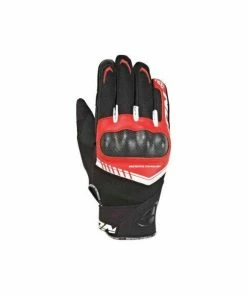 IXON RS LOOP 2 GLOVE BLACK RED WHITE - Ixon