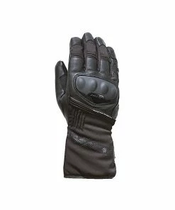 IXON PRO RESCUE MS LEATH/TEXT GLV BLK - Motorcycle Glove - Ixon