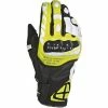 IXON RS RING BLK/WHT/BYL - Motorcycle Glove - Ixon