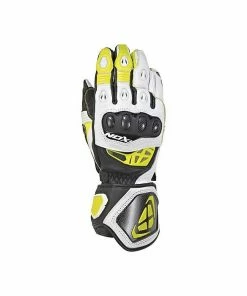 IXON RS GENIUS 2 BLK/WHT/BR - Motorcycle Glove - Ixon