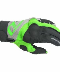 Dririder RX Adventure Gloves - Black/Green