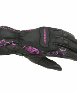 Dririder Vivid 2 Ladies Gloves - Black/Pink