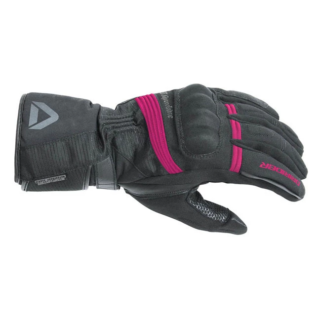 Dririder Adventure 2 Ladies Gloves - Black/Pink 3 Dririder Adventure 2 Ladies Gloves - Black/Pink