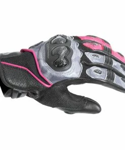Dririder Air-Ride 2 Short Cuff Ladies Gloves - Camo/Pink