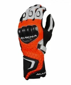 Macna Track R Gloves - Red
