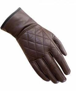 MERLIN Motorcycle Gloves Salt Leather Lady Brn - Merlin