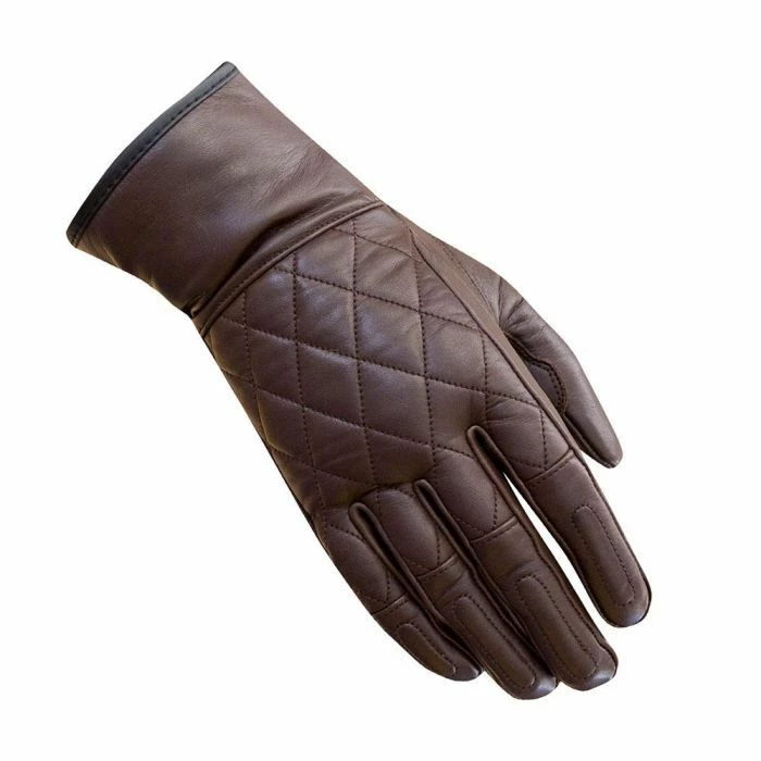 MERLIN Motorcycle Gloves Salt Leather Lady Brn - Merlin 3 MERLIN Motorcycle Gloves Salt Leather Lady Brn - Merlin