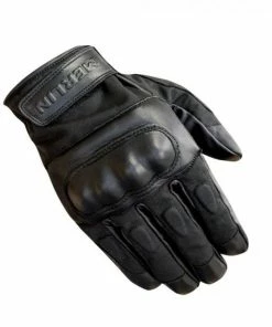 MERLIN Motorcycle Gloves Ranton Wax/ Lthr Blk - Merlin
