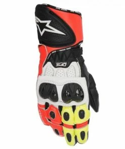 Alpinestars GP Plus R Black/White/Fluro Yellow/Red Performance Riding Road Gloves -Gloves sale2022 AS355651712456 66 4