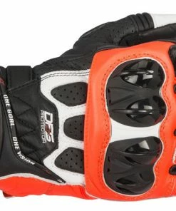Alpinestars GP Plus R Performance Road Gloves - Black/White/Fluro Red
