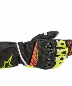 Alpinestars GP Plus R2 Gloves - BLACK / YELLOW / RED
