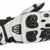 Alpinestars GP Pro R2 Black/White Performance Riding Road Gloves