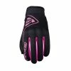 Five Globe Ladies Street Gloves - Black/Pink