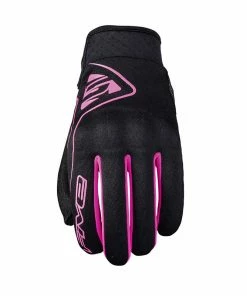 Five Globe Ladies Street Gloves - Black/Pink