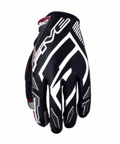 Five MXF Prorider S Off-Road Gloves - Black/White