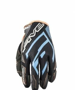 Five MXF Prorider S Road Gloves - Blue/Fluro Orange