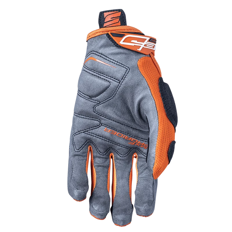 Five MXF 'Pro Rider S' Off-Road Gloves - Orange 4 Five MXF 'Pro Rider S' Off-Road Gloves - Orange - Image 2
