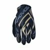 Five MXF 'Pro Rider S' Off-Road Gloves - Black/Gold
