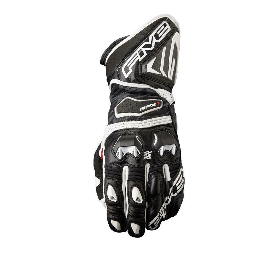 Five RFX1 Racing Gloves - Black/White 3 Five RFX1 Racing Gloves - Black/White