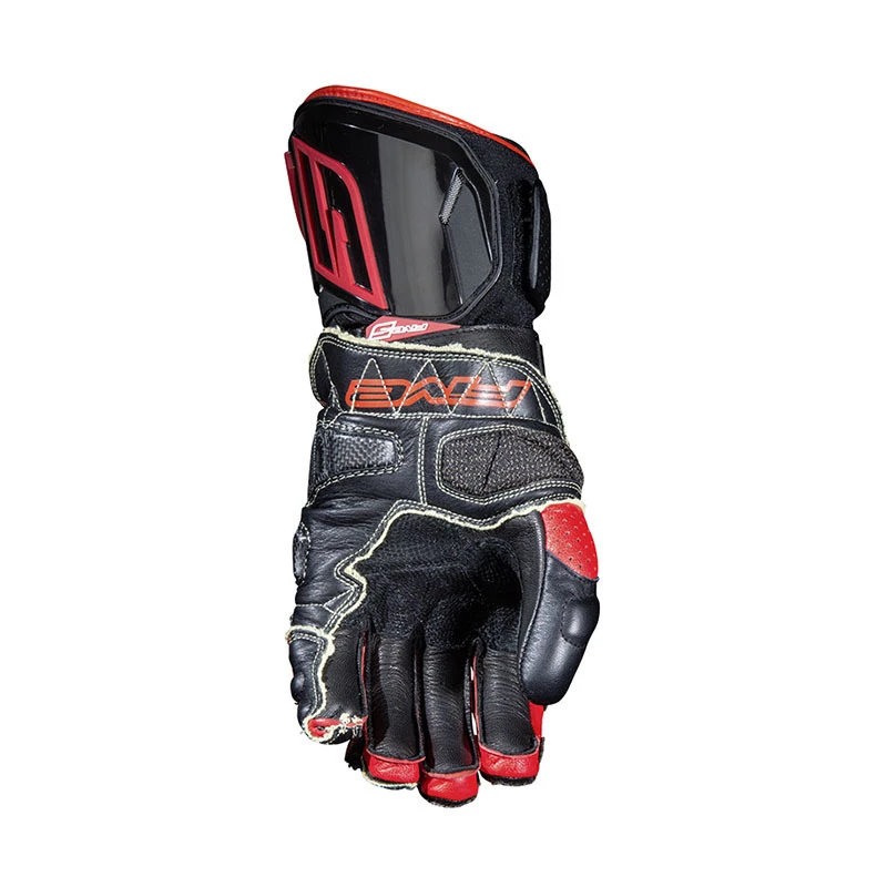 Five RFX Race Racing Gloves - Black/Red 4 Five RFX Race Racing Gloves - Black/Red - Image 2