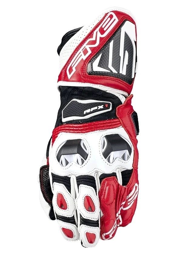 Five RFX1 Racing Gloves - Red/White 3 Five RFX1 Racing Gloves - Red/White