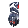 Five RFX4 Evo Racing Gloves - Black/White/Red -Gloves sale2022 GFRFX4103 2
