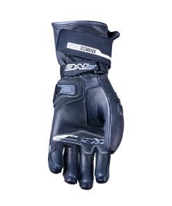 Five RFX Sport Ladies Racing Gloves - Black/White -Gloves sale2022 GFRFX4813 3