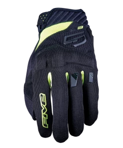 Five RS3 Evo Street Gloves - Black/Fluro