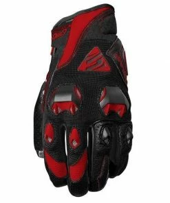 Five Stunt Evo Street Gloves - Black/Red