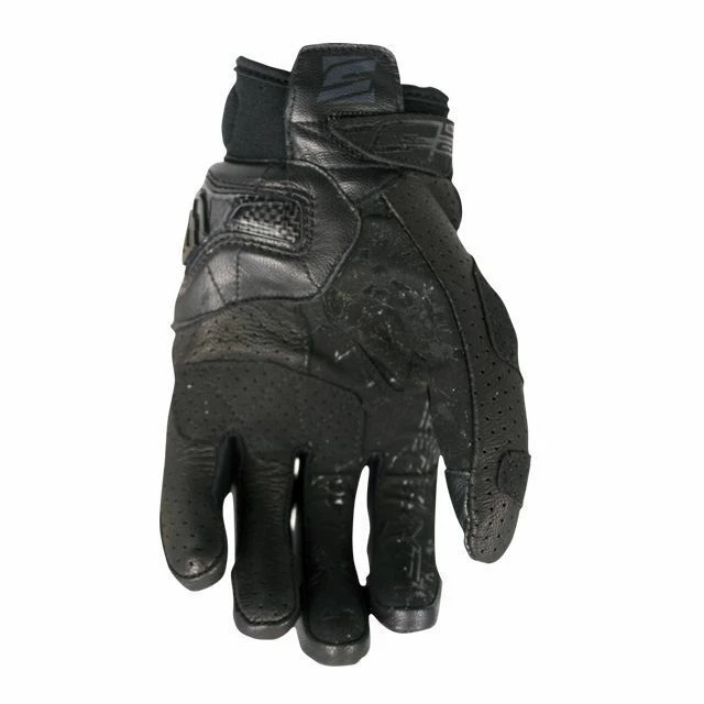 Five Stunt Evo Leather Air Street Gloves - Black 4 Five Stunt Evo Leather Air Street Gloves - Black - Image 2