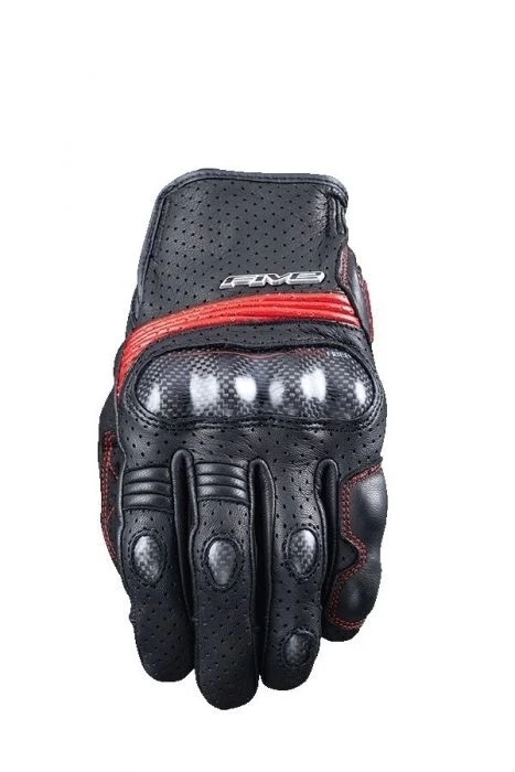 Five Sport City Carbon Road Gloves - Black/Red 3 Five Sport City Carbon Road Gloves - Black/Red
