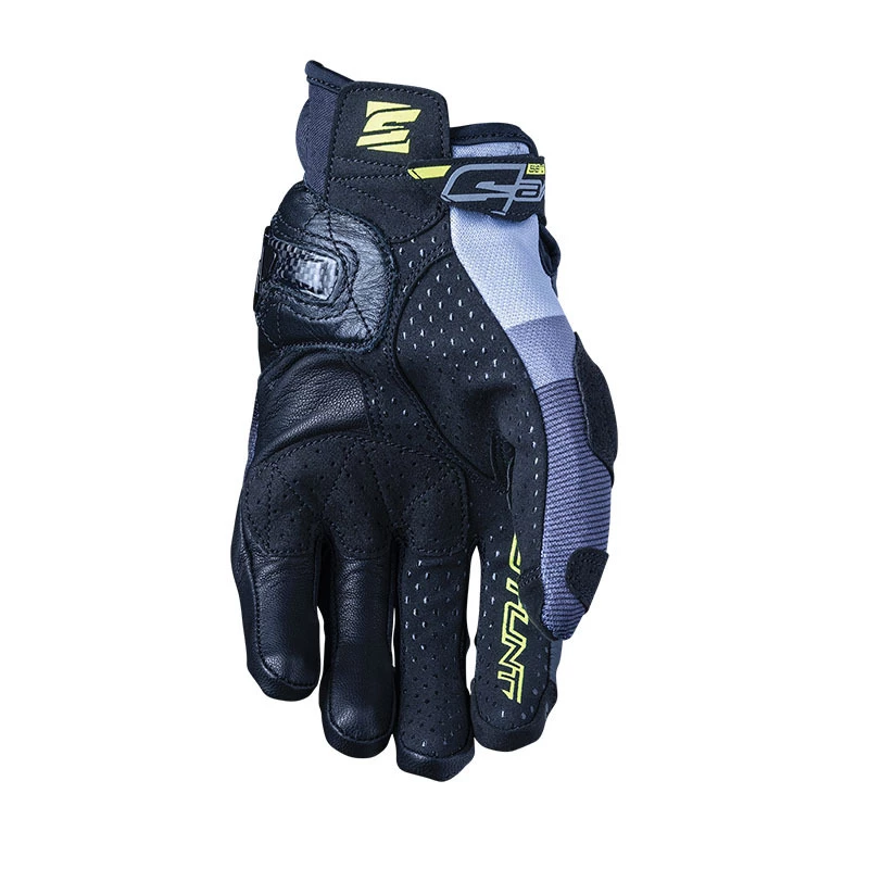 Five Stunt Evo Replica Street Gloves - Spread Fluro Yellow 4 Five Stunt Evo Replica Street Gloves - Spread Fluro Yellow - Image 2