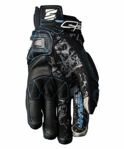 Five Stunt Evo Ladies Street Gloves - Black/Blue -Gloves sale2022 GFSTU9043 3